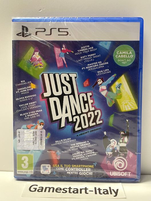 JUST DANCE 2022 - SONY PS5 - VIDEOGIOCO NUOVO SIGILLATO NEW SELAED - PAL VERSION
