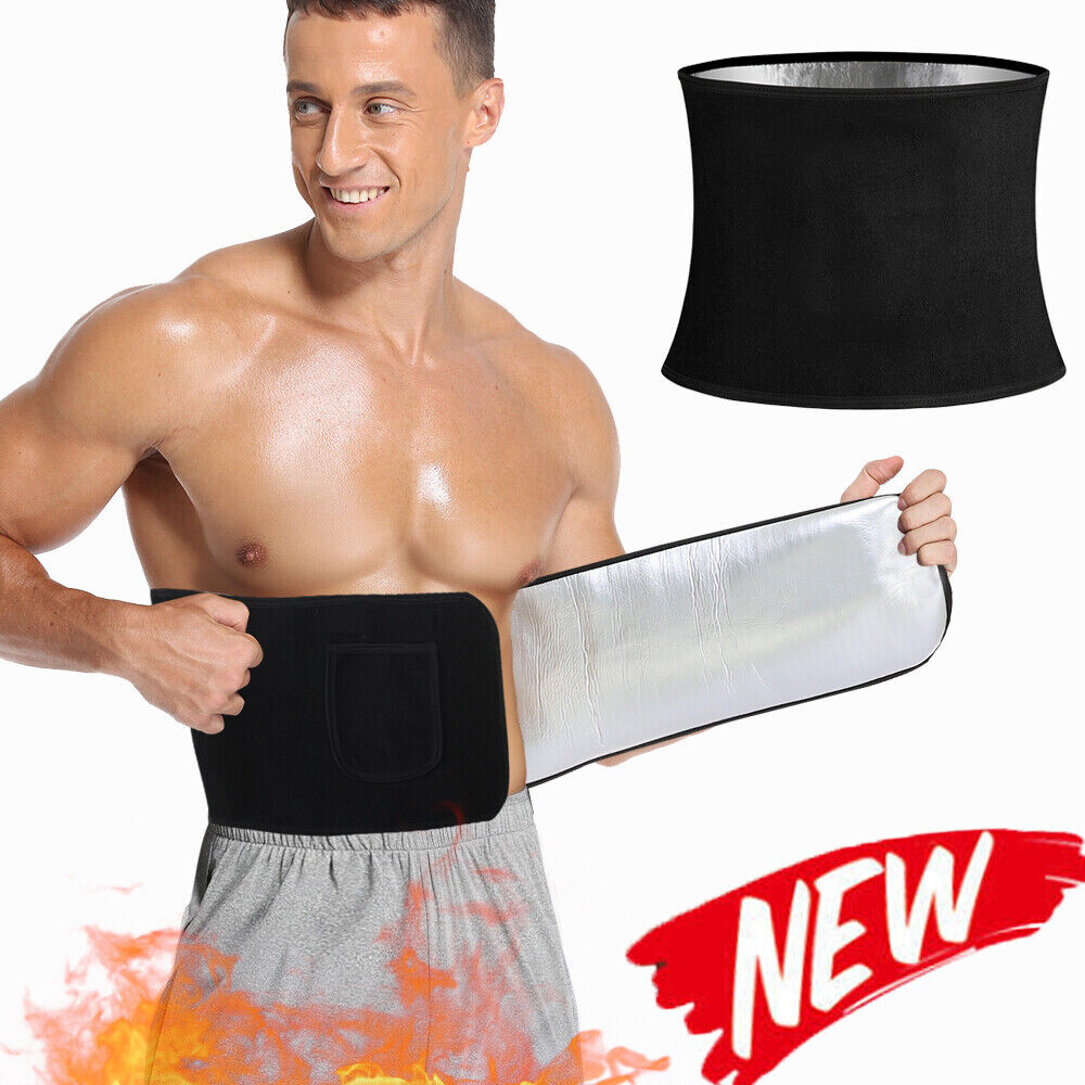 Wasit Trimmer Belt Sauna Sweat Band Wrap Tummy Stomach Weight Loss