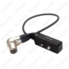 XLR 4pin to 3D-tap Camera splitter forBlackmagic URSA Mini Pro 4.6K power output