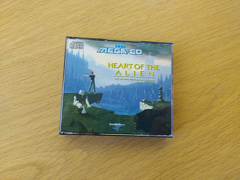Heart of the Alien Sega MEGA CD PAL EURO - Conversion / Repro Another World