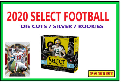 2020 SELECT FOOTBALL  / FINISH YOUR SET/ PYC / DIE CUTS / ROOKIES/ SILVER 
