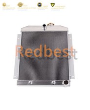 4 Row Radiator Fits 1947-1954 1948 Chevy 3100 3600 3800 Pickup 3.8l 3.5l Mc5100