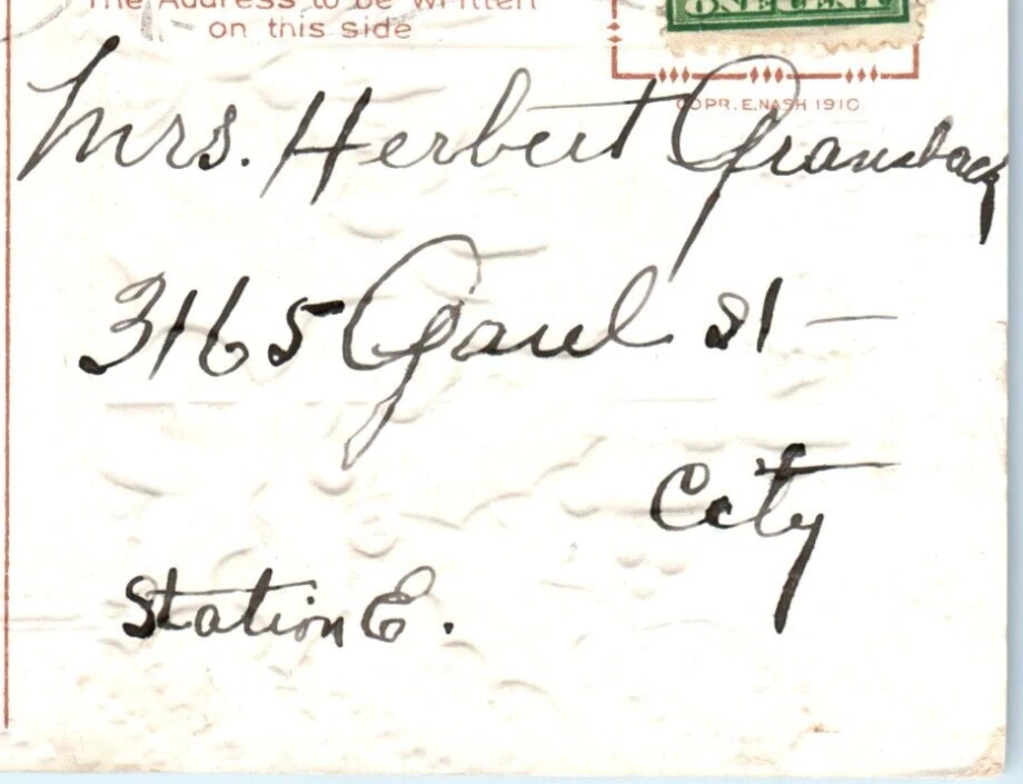 1912 Benjamin Franklin Green One 1 Cent U.S. Stamp (Extremely Rare ) - Image 3 of 4