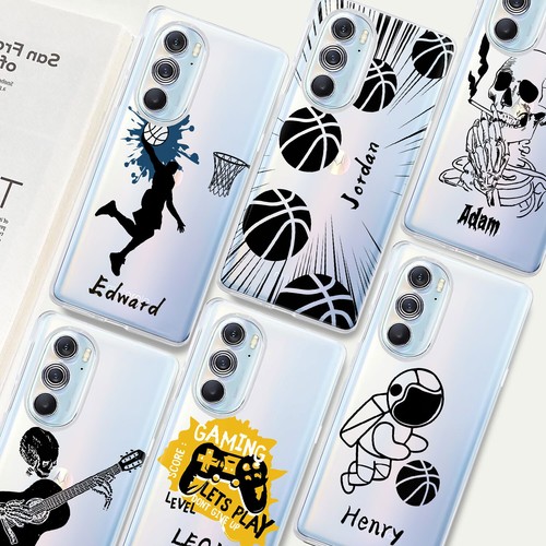 Boys Pattern Personalised Case Cover For Motorola Moto G Stylus G 5G G04 G Power