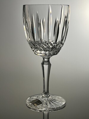 Vintage Mikasa Crystal Old Dublin Wine Glass 6 1/2'' Tall EUC