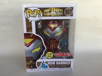 Funko Pop Iron Hammer Marvel Infinity Warps Glows in Dark #857 Target Exclusive