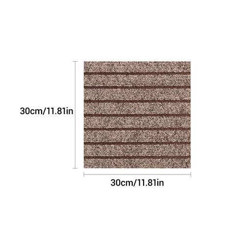 1-100pcs Carpet Tiles 30x30cm Carpet Floor Tiles Non-Slip Flooring Rugs for Home - Picture 25 of 27