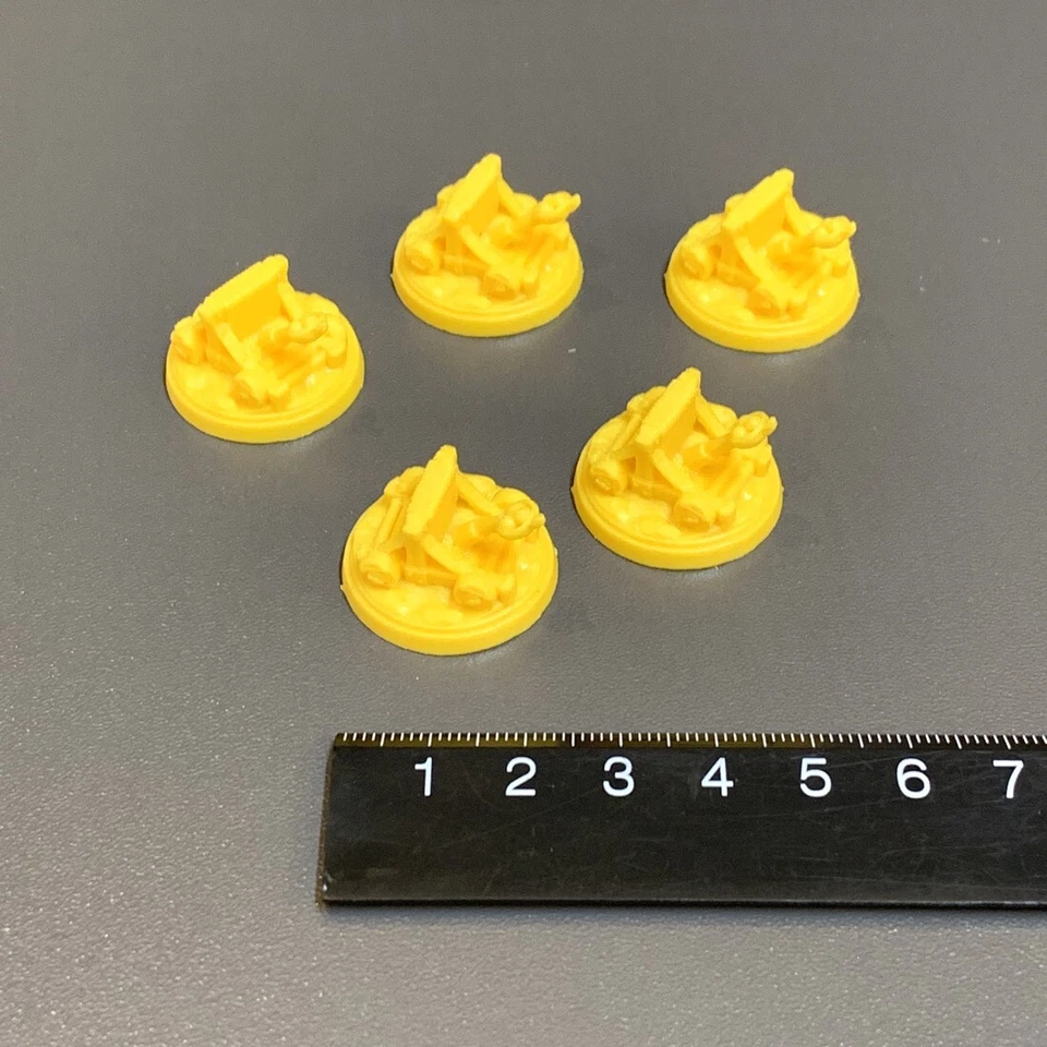 5PCS Siege Engine Miniatures Mosaic A Story of Civilization Board Game DND Toys - Image 4 of 4