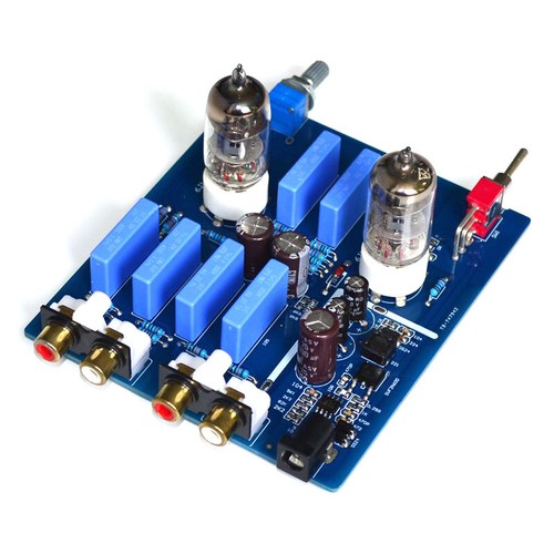 1pcs 6J1 Tube Bile Fever DC12V Audio HIFI Mini Pre-amplifier Board - 第 4/5 張圖片
