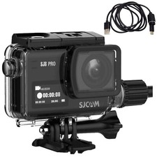 30M Waterproof Diving Case Cover with Charging Cable for SJCAM SJ8 Plus Pro Air