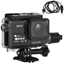 30M Waterproof Diving Case Cover with Charging Cable for SJCAM SJ8 Plus Pro Air