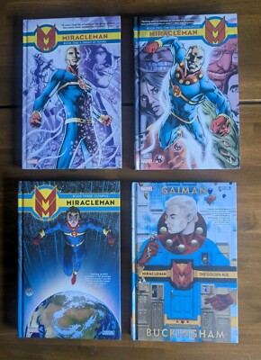 KOMPLETT. HARDCOVER DELUXE. Miracle Man. Alan Moore/Gaiman/Morrison (Bücher 1-4)