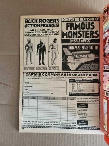 Famous Monsters of Filmland 1958 Warren 164 176 218, U PICK, Excellent Condition - Picture 476 of 742