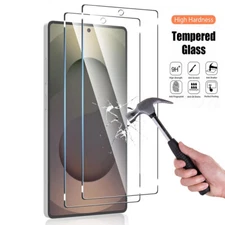 For Samsung Galaxy S25 Ultra S25 Plus Tempered Glass Screen Protector Full Cover