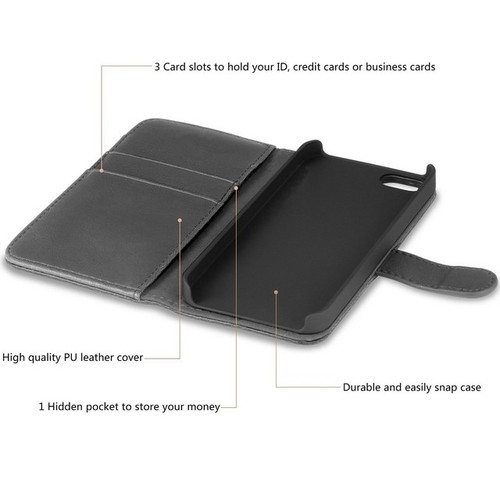ORBYX CUSTODIA ORIGINALE FLIP COVER FOLIO CASE SAMSUNG GALAXY S5 NEO G903F NERA - Foto 6 di 9