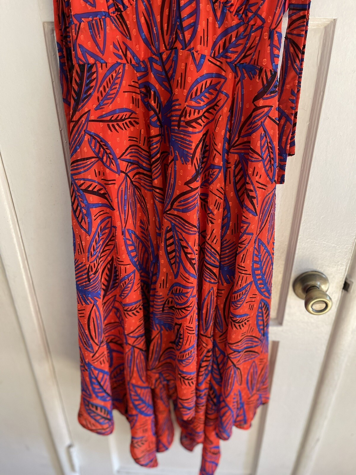 Alexis x Target red floral midi dress Size XS Gem