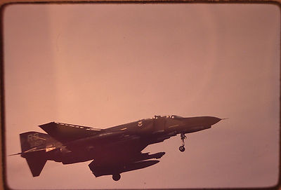 1 x Air craft Farb Dia Slide air force Jet F-4 E 497, 86 TFW 526 TFS Ramstein