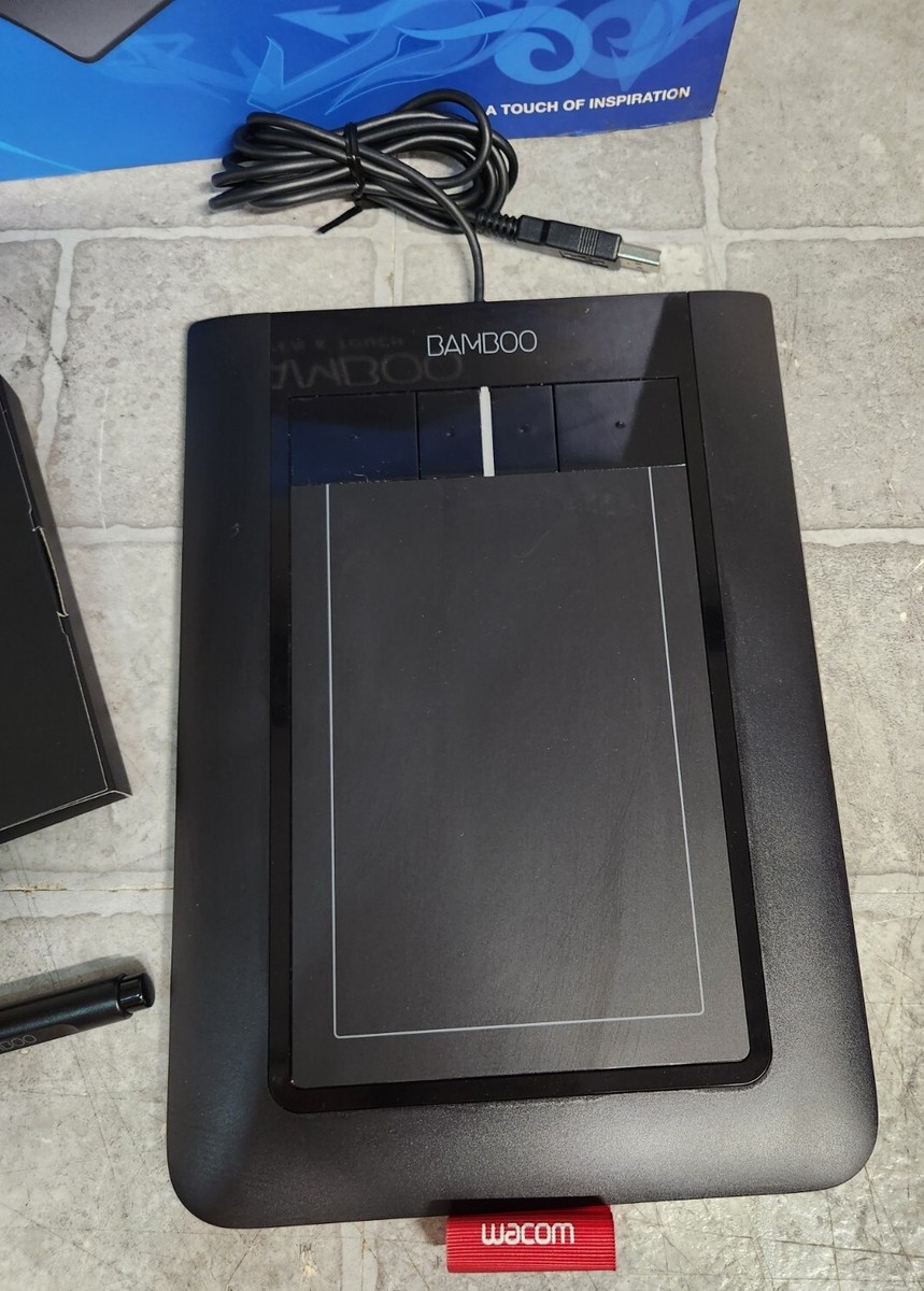 Wacom Bamboo CTH-460 Pen & Touch Graphics Drawing Design Tablet | eBay