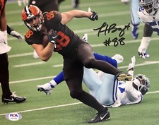 Harrison Bryant Signed Autographed Cleveland Browns 8x10 Photo Psa/Dna