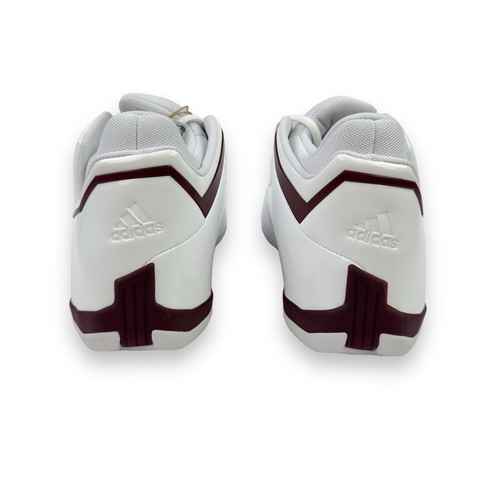adidas TMAC 2 Basketball Shoes Mens 9.5 White Maroon Gold HQ6977 McGrady Mt Zion - Picture 6 of 18