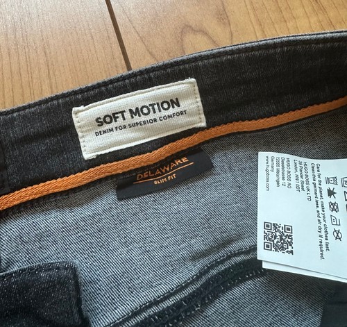 100%ORIG HUGO BOSS DELAWARE SLIM FIT SOFT MOTION STRETCH JEANS GR. W31 L32 - Bild 9 von 14