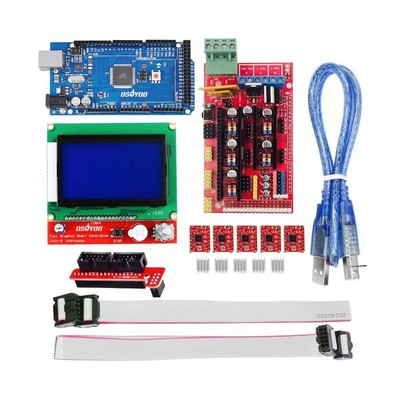 OSOYOO 3D Printer Kit with RAMPS 1.4 Controller + Compatible Mega 2560 board ...