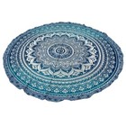 Indian Mandala Beach Throw Blanket Hippie Yoga Mat Round Towel Tapestry 72"