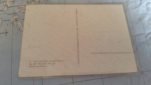 Italienische Madonnen Heilige AK Postkarte 8635 - Picture 2 of 2
