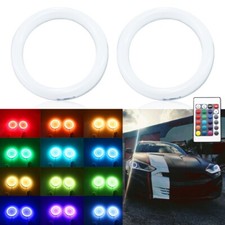 Rgb Led Lights For Mazda Rx-8 Rx8 04-08 Headlight Angel Eye Halo Rings Drl Lamps