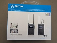 BOYA BY-WM8 Pro-K1 UHF Dual-Channel Wireless Microphone System BY-WM8 PRO-K1