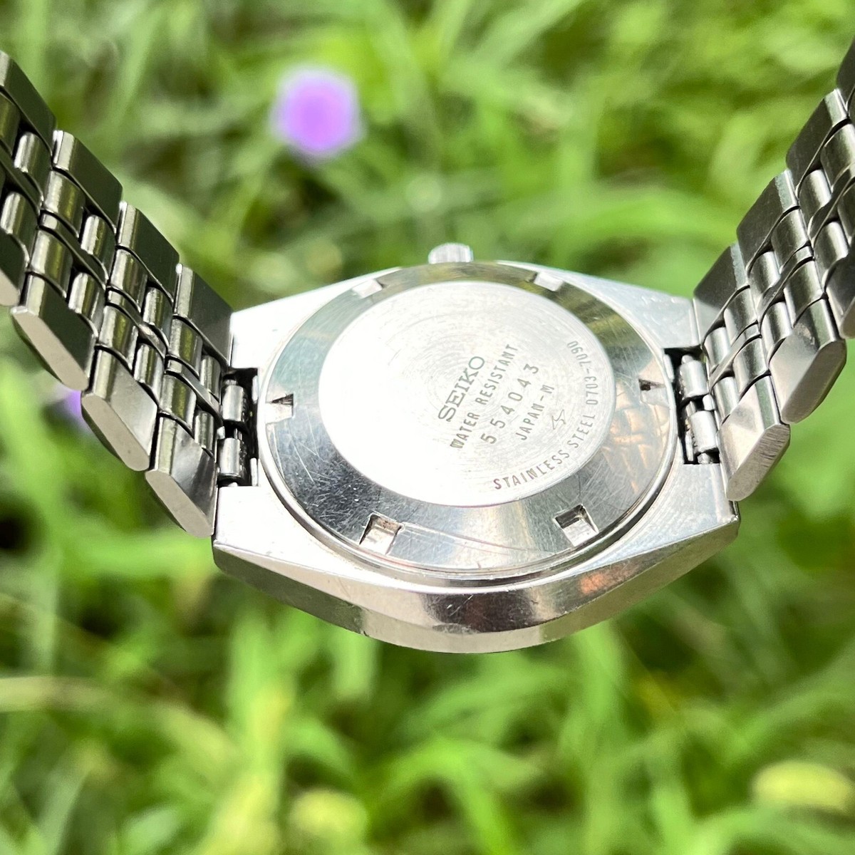 Rare Vintage Seiko Elnix JDM Electronic Sunburst Dial Japan
