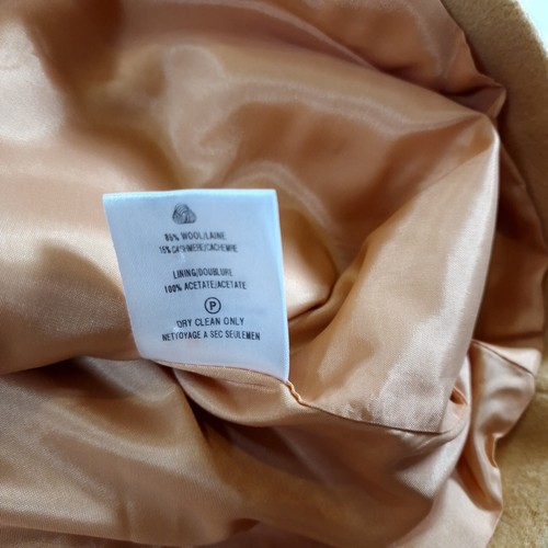 Chaqueta Alexon para mujer Reino Unido 20 naranja melocotón lana mezcla cachemir - Imagen 6 de 11
