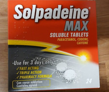 Solpadeine Max | 24 Soluble Tablets | Pain Relief UK Pharmacy