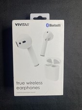 Vivitar In-Ear Headphones Tru Wireless with Charging Case