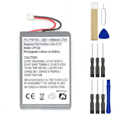 LIP1522 Replacement Battery For Sony PS4 Pro Controller CUH-ZCT2U 3.5mm