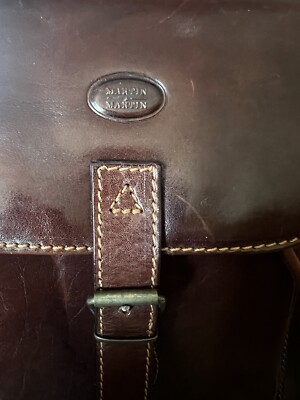 Martin & Martin Genuine Leather Brown Backpack | eBay display picture 3