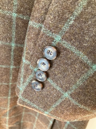 EUC Paul Stuart Sport Coat Brown Green 44L - Picture 13 of 13