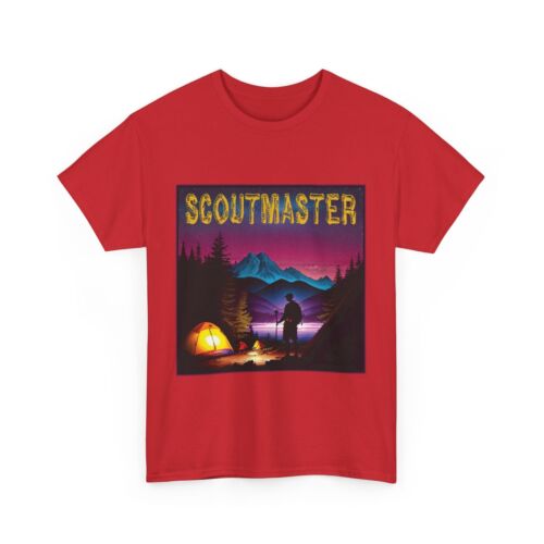 Boy Scout Leader Scoutmaster Heavy Cotton T-Shirt - Picture 19 of 21