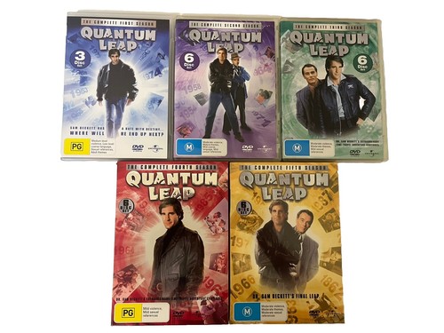 Quantum Leap DVD The Complete Series Set Seasons 1 - 5 1 2 3 4 5 DVD Some Sealed