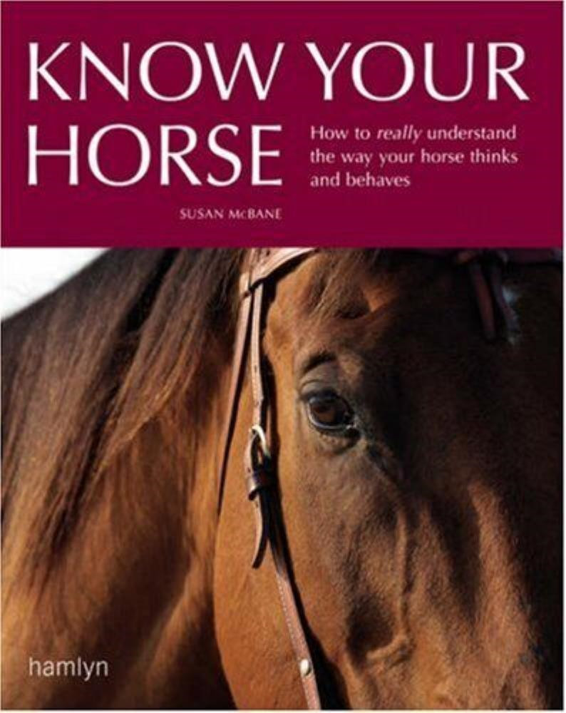Know Your Horse Susan Mcbane Hardcover FREE SHIPPING