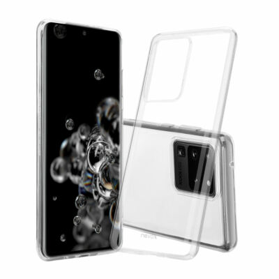 Nevox StyleShell Flex Hülle für Samsung Galaxy S20 Ultra 5G Transparent Tasche