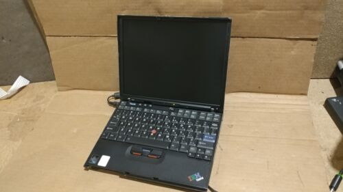Vintage IBM Thinkpad X40 Laptop 12.1" LCD screen For parts or repair - Picture 1 of 13