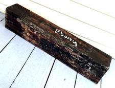 Gabon Ebony Stripped Lumber 24x5.5x3.5 Pool Cues Wood Guitar Necks Ebony Timber