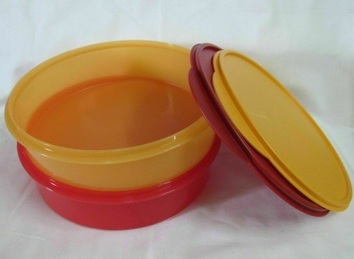 Tupperware Store N Serve 1.9 Ltr Round Storage Kitchen Container With Lid 2 PC - Picture 5 of 6