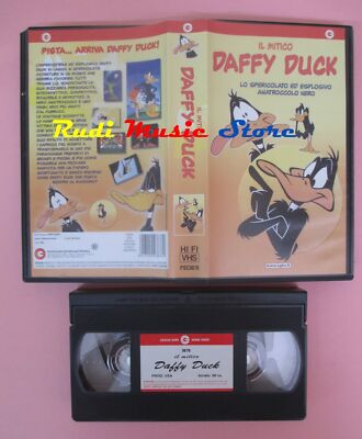 film*VHS IL MITICO DAFFY DUCK Cecchi Gori ANIMAZIONE PSC3878 39min  (F28) no dvd