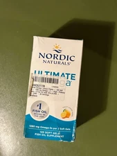 Nordic Naturals Ultimate Omega 120ct 1280mg EXP 7/27, Sealed