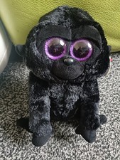 Ty Beanie Boos George the Gorilla with Tag 6" Soft Toy Plush Lovely Condition