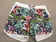 Columbia Size M Kids Multicolor Floral Drawstring Activewear Beauty Shorts 098