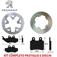 Komplettsatz BelÄGe UND Scheiben Peugeot Satelis 125 Urban AJP ABS 2007 2011