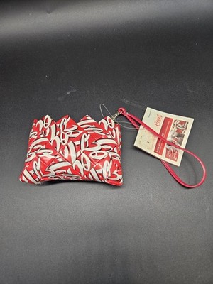 COCA-COLA Ecoist 2006 Bottle Repurposed Label Wristlet Handbag NWT
